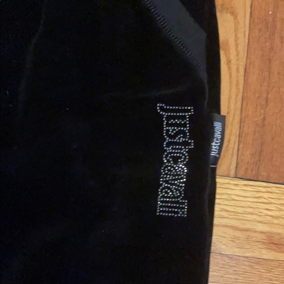 Velvet boot cut pants - Picture 3 of 4